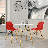 Dubuque 3-Piece Dining Set With Round Bistro Table And 2 Plastic Chairs-1027584071-1037086175