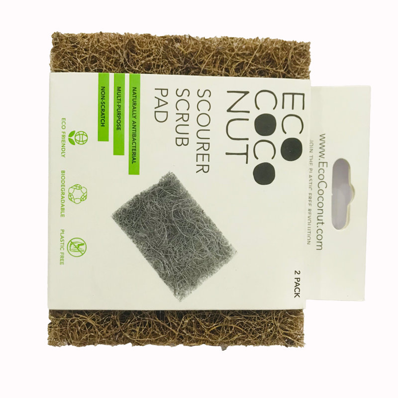 First Concept Inc Double Latex Needled Coir Scrub Pads