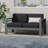 CAPE CORAL KD LOVESEAT GREY