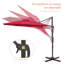 Parasol en porte-à-faux 120 po Dobromila-1264507365