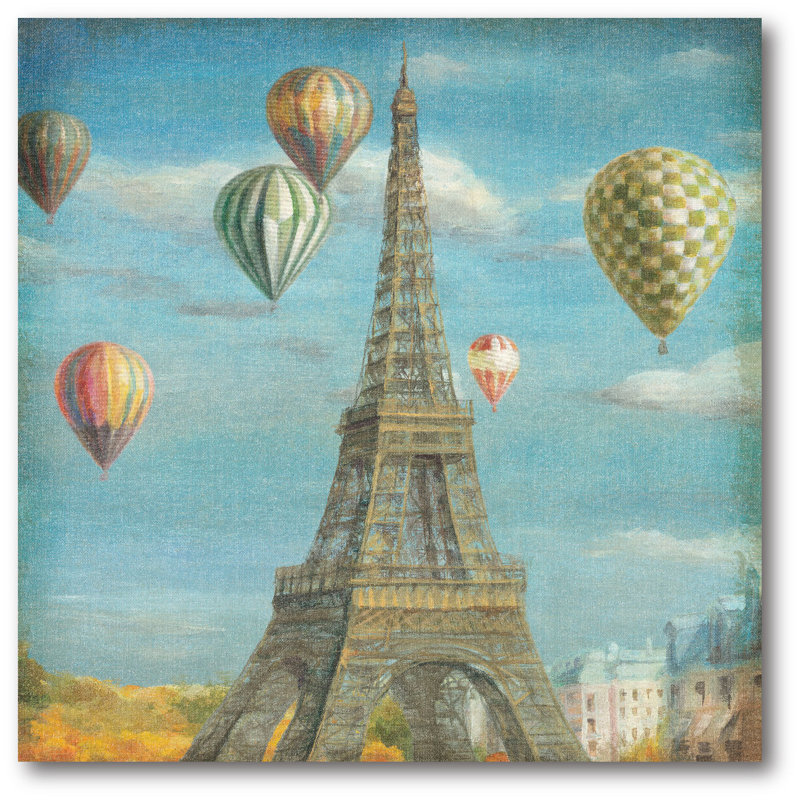 « balloon festival », art sur toile