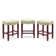 Rexalynn Upholstered Counter Stool with Solid Wood Frame