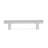 BIRDROCK HOME Simple Modern Rounded T-Bar Handle - Brushed Nickel - 3.75 Inch Kitchen & Bathroom Cupboard - 25 Pack - Sleek Furniture Hardware - Drawer Pull Trad - Stylish Stainless Steel Design-49499340