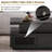 Aurora Modern Coffee Table With LED Light And Charging Station, Living Room Table With 4 Storage Drawers With Grille Design-842790106