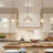 Plug-in Pendant Light with Petal Glass Shade, Vintage Hanging Light with Cord-1164435811