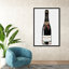 «Italian Mod Champagne - Floater Frame», impression-72506921-72506922