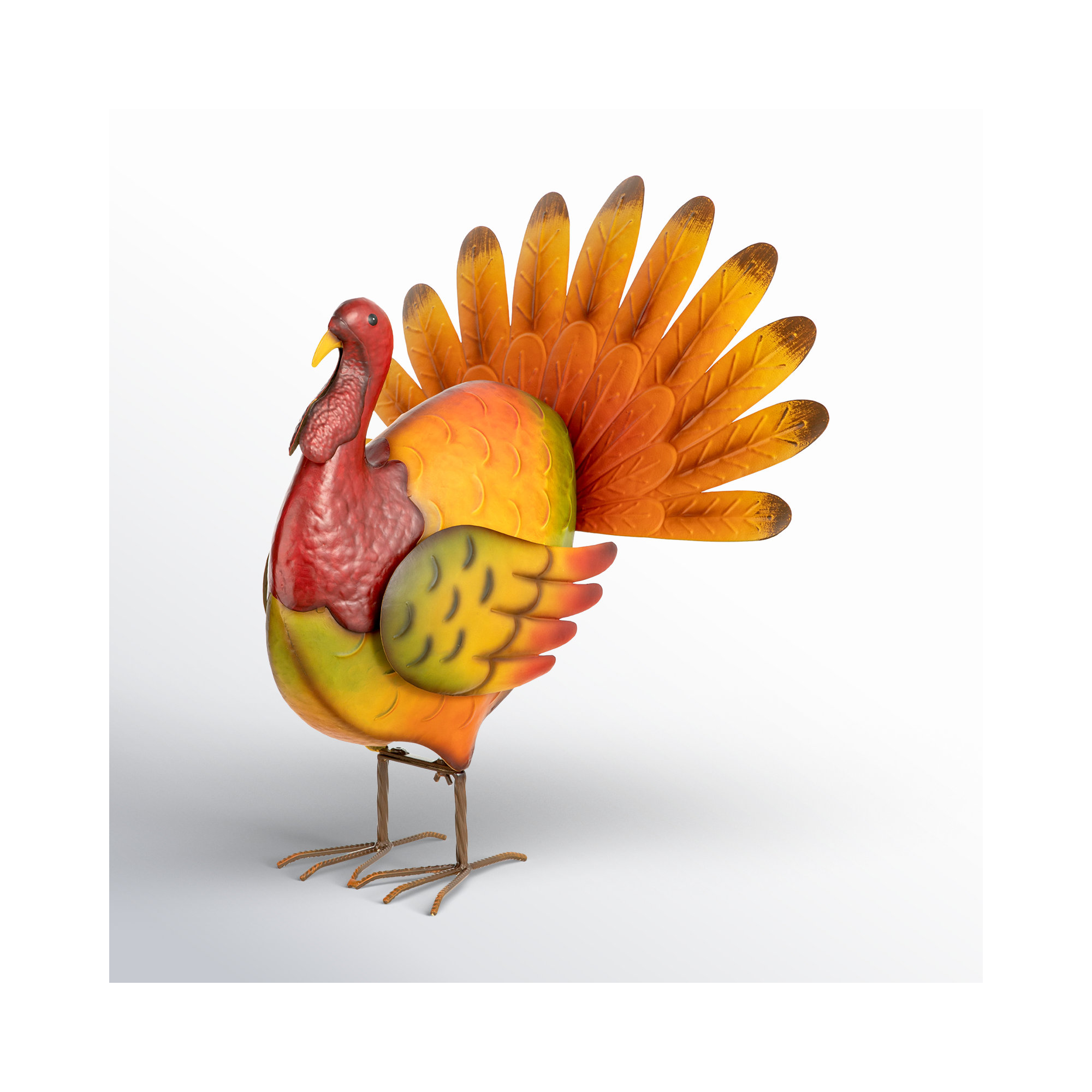 Metal Thanksgiving Decoration