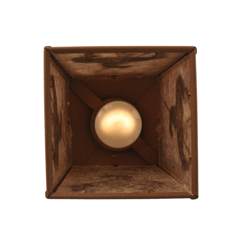 Rustic Lodge 1 - Light Pendant, Rust