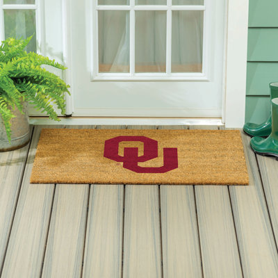 Grand tapis couleur coco de 36 po x 24 po University of Oklahoma
