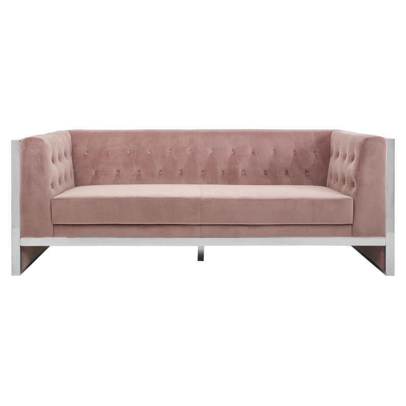 Danny 3 Seater Sofa, Pink
