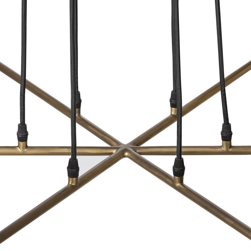 Keller Chandelier-Aged Brass