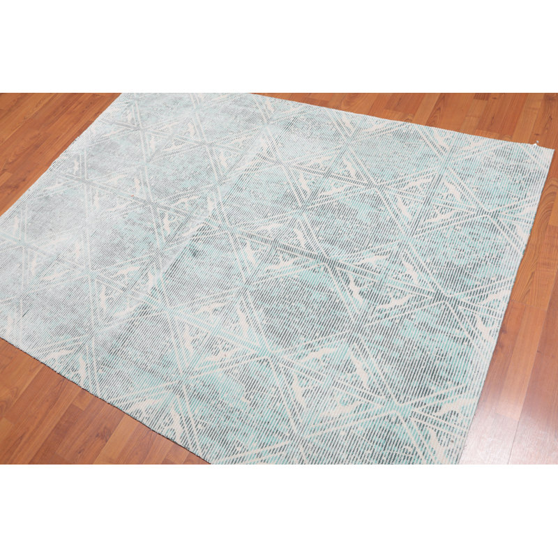 Wool Geometric Indoor Rug