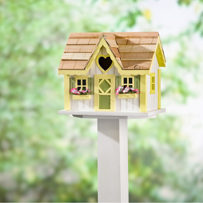 Cabane à oiseaux 6,25 po x 8,75 po x 7,5 po Thado