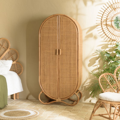 Amer Wicker Wardrobe