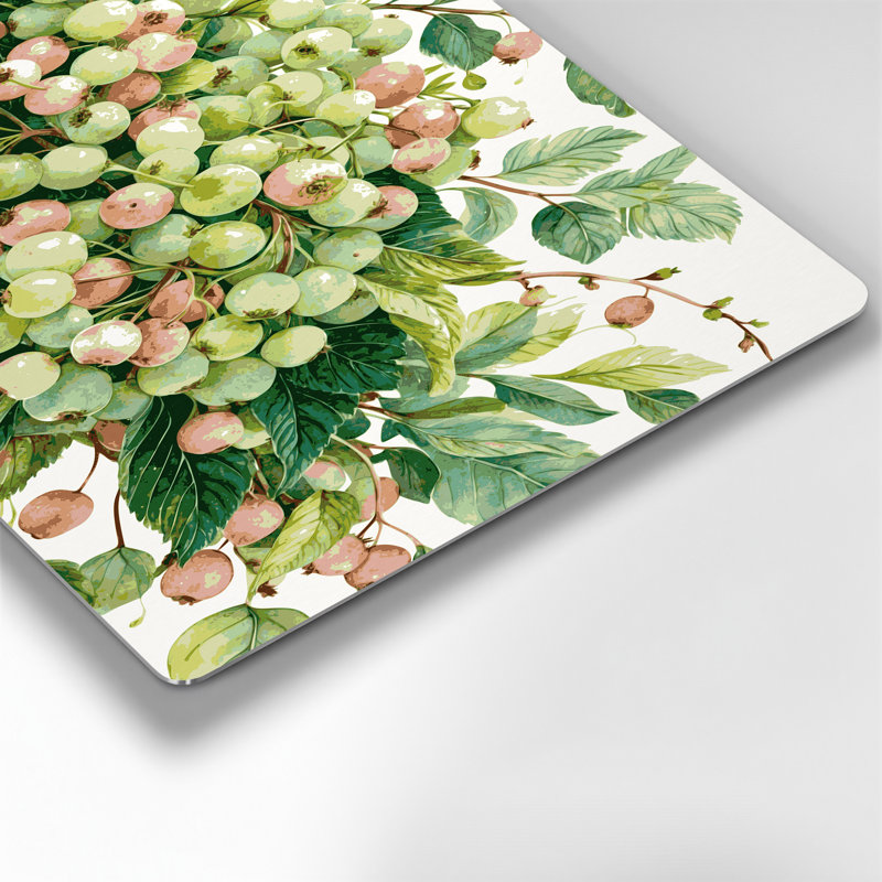 Art mural en métal «Fruit gooseberry», H 11 po x l 14 po