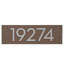 Plaque d’adresse murale sur 1 ligne flottante-41299946-41303794-41299826