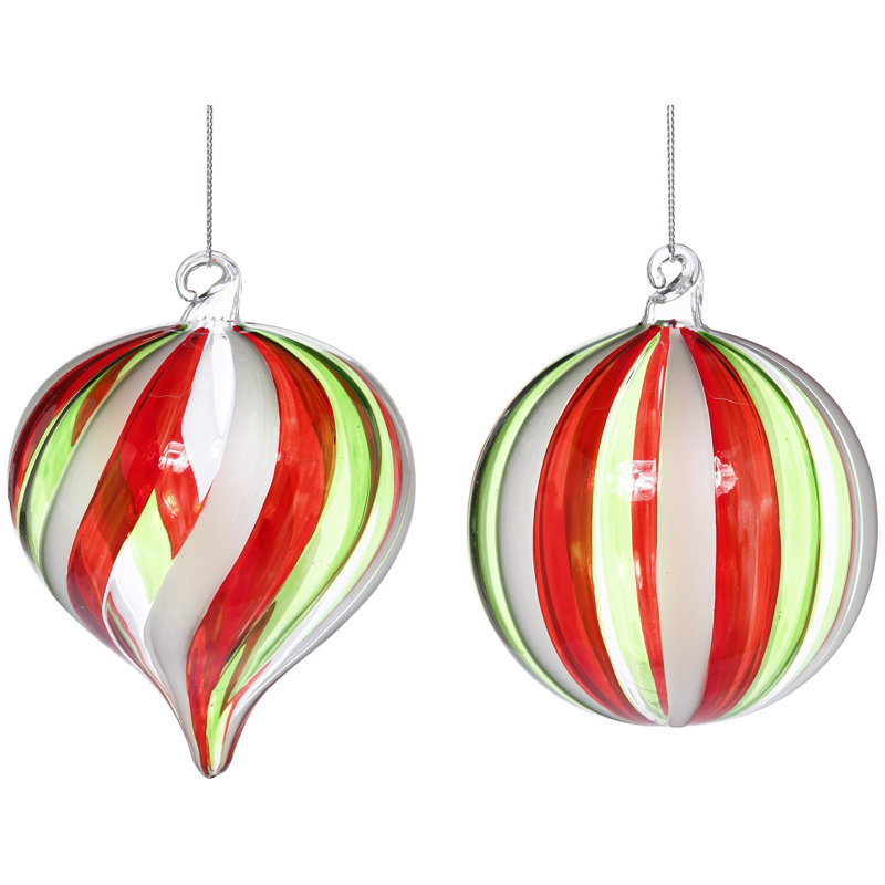 Christmas Joy Ornament - 4 Inches Set Of 6