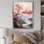Rose, montagne du Japon, printemps, fleurs de cerisier IV - Japon, art mural