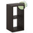 Furinno Cubicle Open Back Decorative Cube Storage Organizer, 2-Cube, Dark Oak-1242548529-1209442664