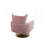 360-Degree Swivel Accent Chair with a Pillow-2068247683