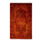Fine Vibrance One-of-a-Kind 2' 8" X 4' 4" Hand Knotted Area Rug