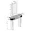 Abeel Dressing Table with Mirror-1182688228