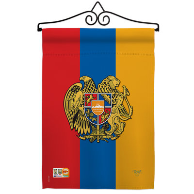 Double Sided 18.5'' H x 13'' W Polyester Garden Flag
