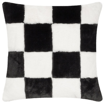 Cozee Check Square Cushion