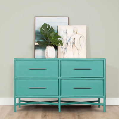 Venice 4 Drawers 54" W Double Dresser