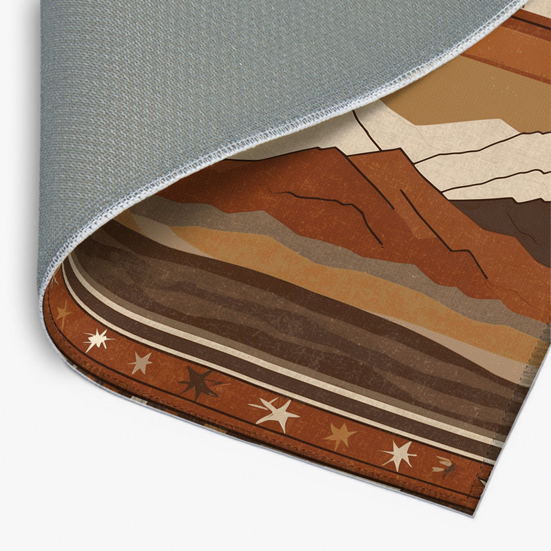 Tapis intérieur et extérieur Crimson Ridge, Rectangle 1 pi 6 po x 2 pi 6 po