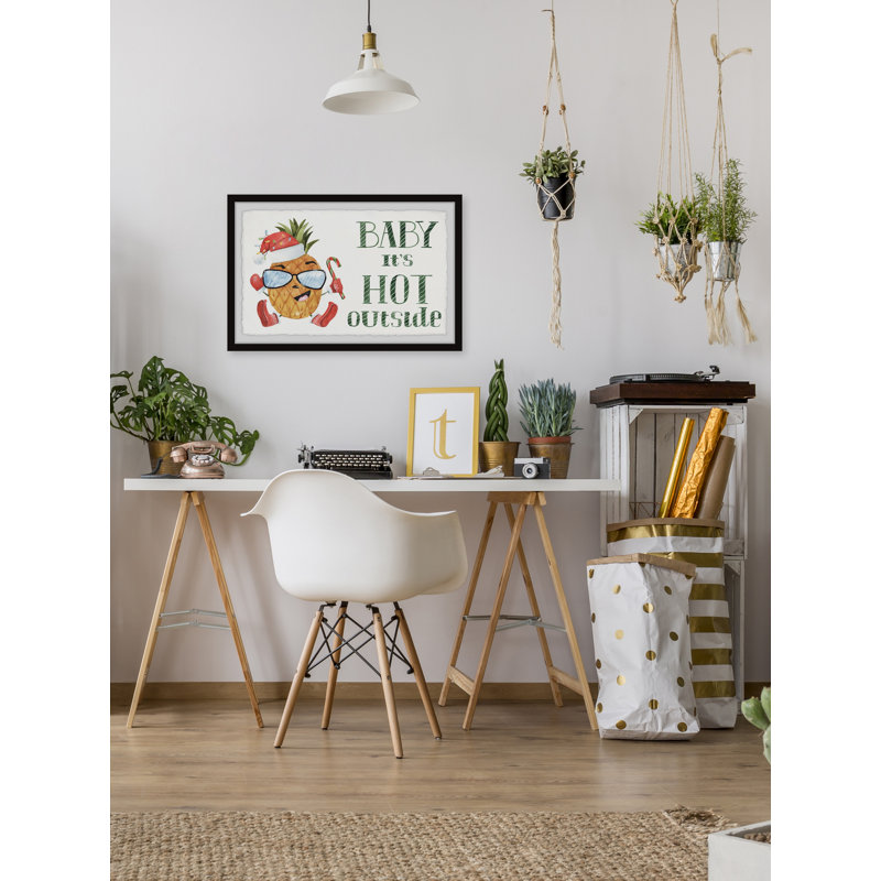 Keep Cool - Single Picture Frame Painting, 61cm H x 91cm W x 3.81cm D