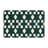 Checkered Green Indoor and Outdoor Area Rug-1877981891