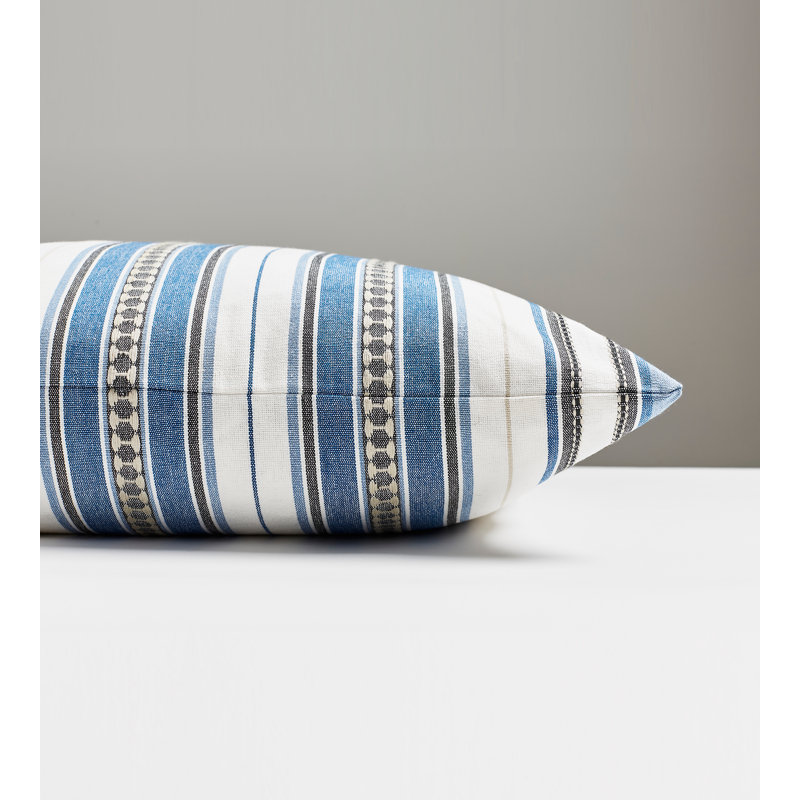 Sahara Square Pillow Cover & Insert, Blue Jay