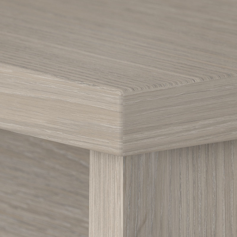 Studio C Computer Desk, Sand Oak, 29.84" H x 59.44" W x 23.34" D