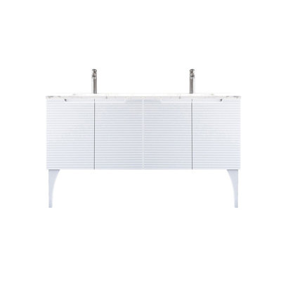 Ensemble de meuble-lavabo double 64 po Ariyannah