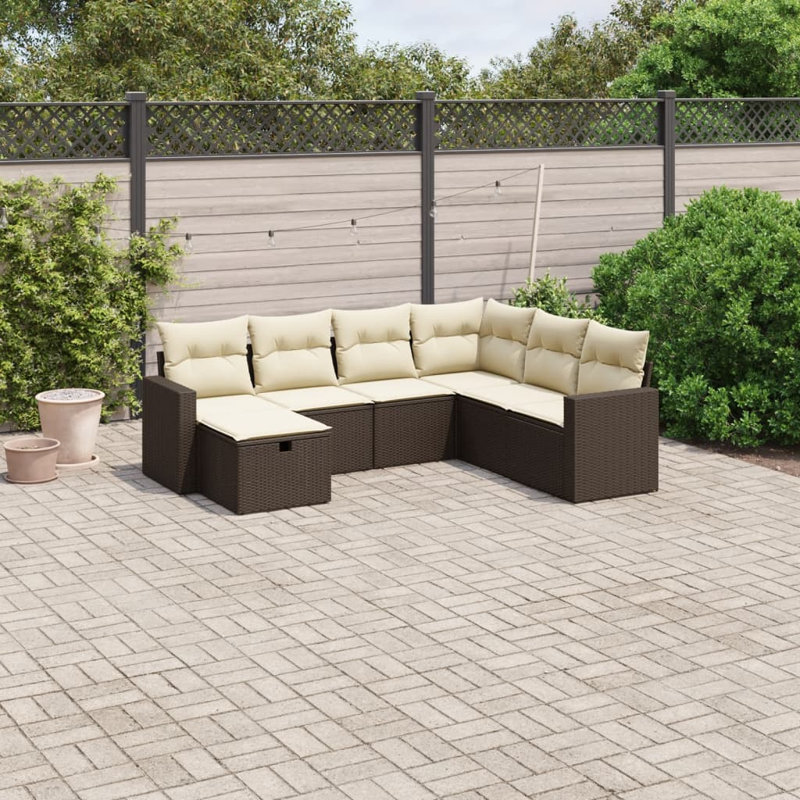 Ensemble de canapé de jardin Vidaxl