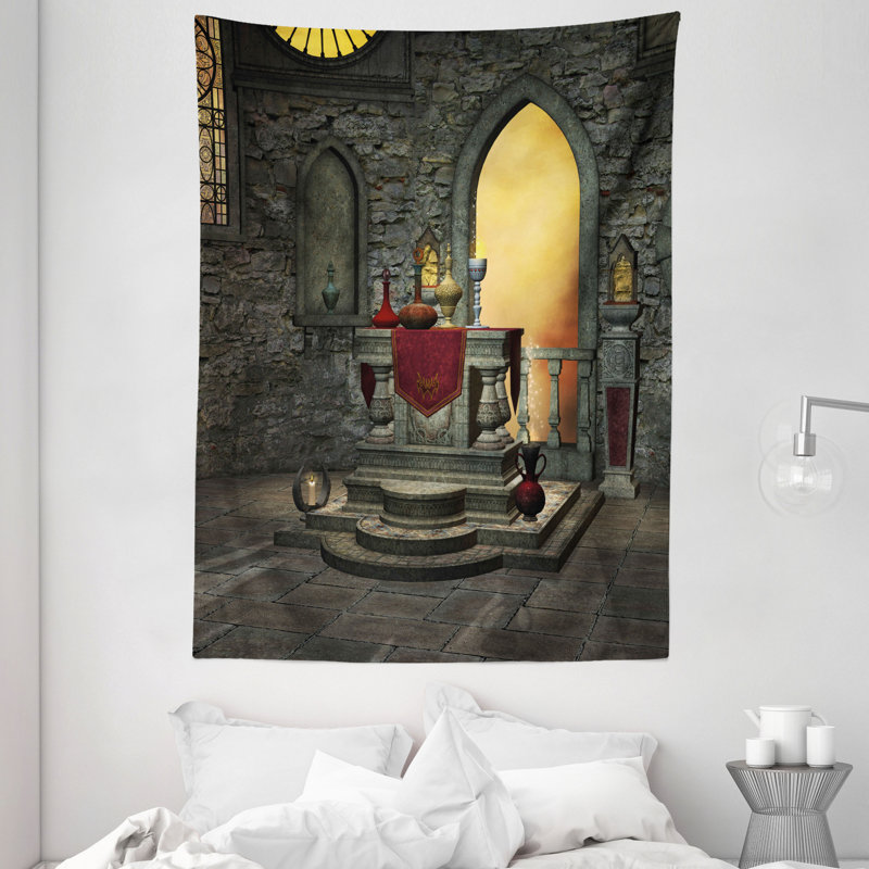 Tapisserie en polyester, H 80 po x l 60 po