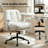 Premium Chenille Criss Cross Office Chair with Wide Seat & Flip-Up Armrests-1296509480