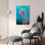 «Colorful Jellyfish 2» par Carolee Vitaletti, art mural en verre acrylique-1380398963
