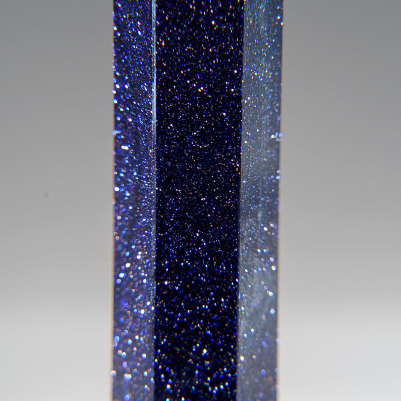 Genuine Polished (Medium) Purple Goldstone Point