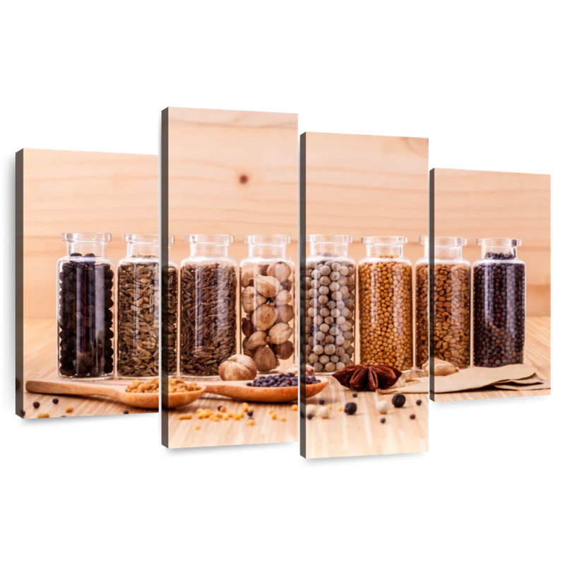 Yarlin Spice Jars, 22" H x 36" W