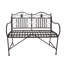 Montiel Powder Coated Steel Outdoor Bench