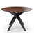 Walnut Top/Black Base