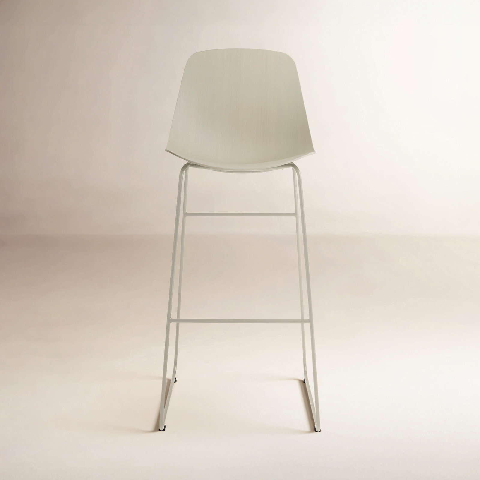Clean Cut Bar Stool, Bar Stool (31” Seat Height), Putty