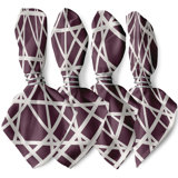 Pflugerville Trellis Print 4 Piece Napkin Set