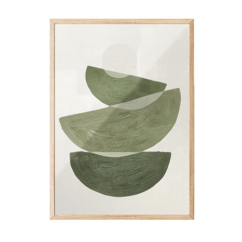 Peinture décorative encadrée