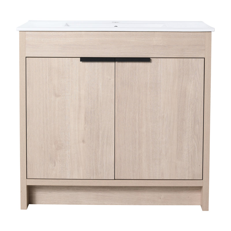 Meuble-lavabo sur pied 36 po Modern