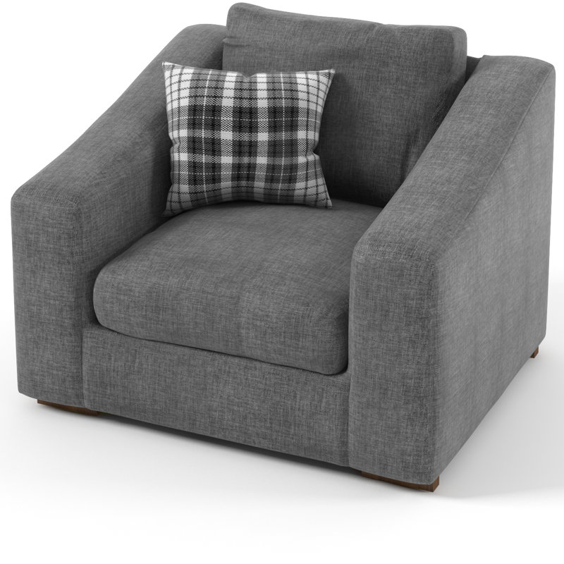 Northwest Hills Upholstered Armchair, Grey