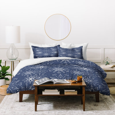 Traditional Polyester Floral Duvet Cover