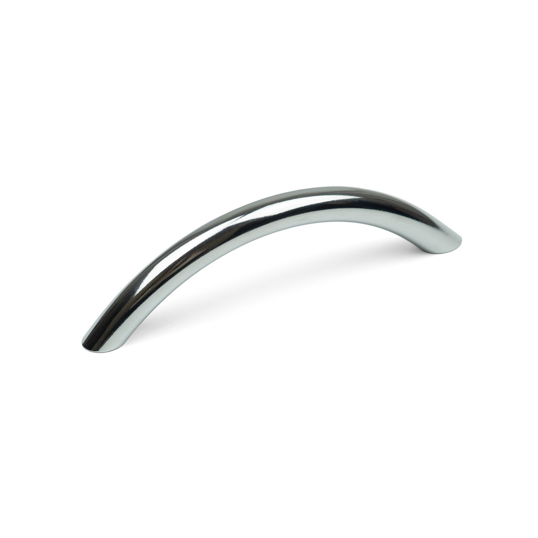 Handle & Home Polished Chrome Slim Bow Cabinet Handle - Image 3